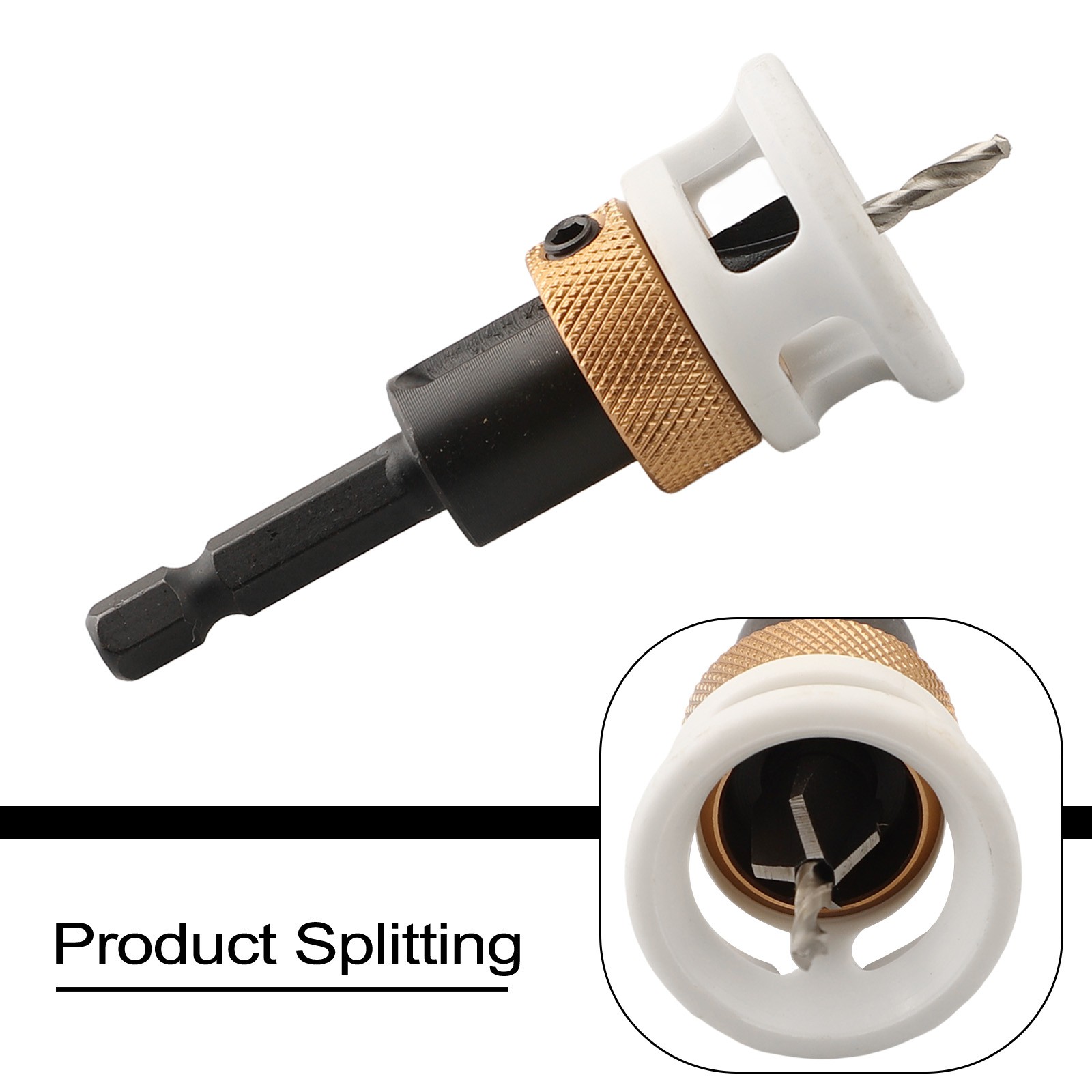 Adjustable Countersink Drill Bits with Depth Stop Hex Shank For Woodworking - Picture 36 of 72