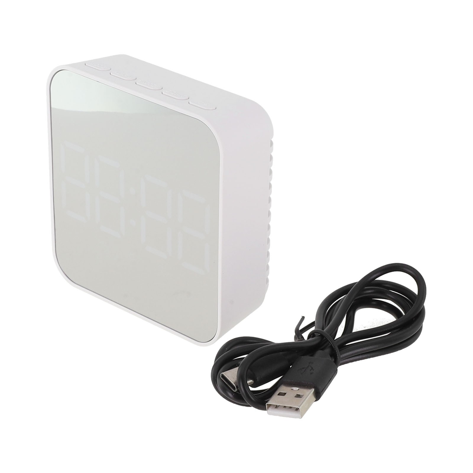 Moderner LED-Wecker mit einstellbarer Helligkeit und zwei Stromquellen - Bild 27 von 35