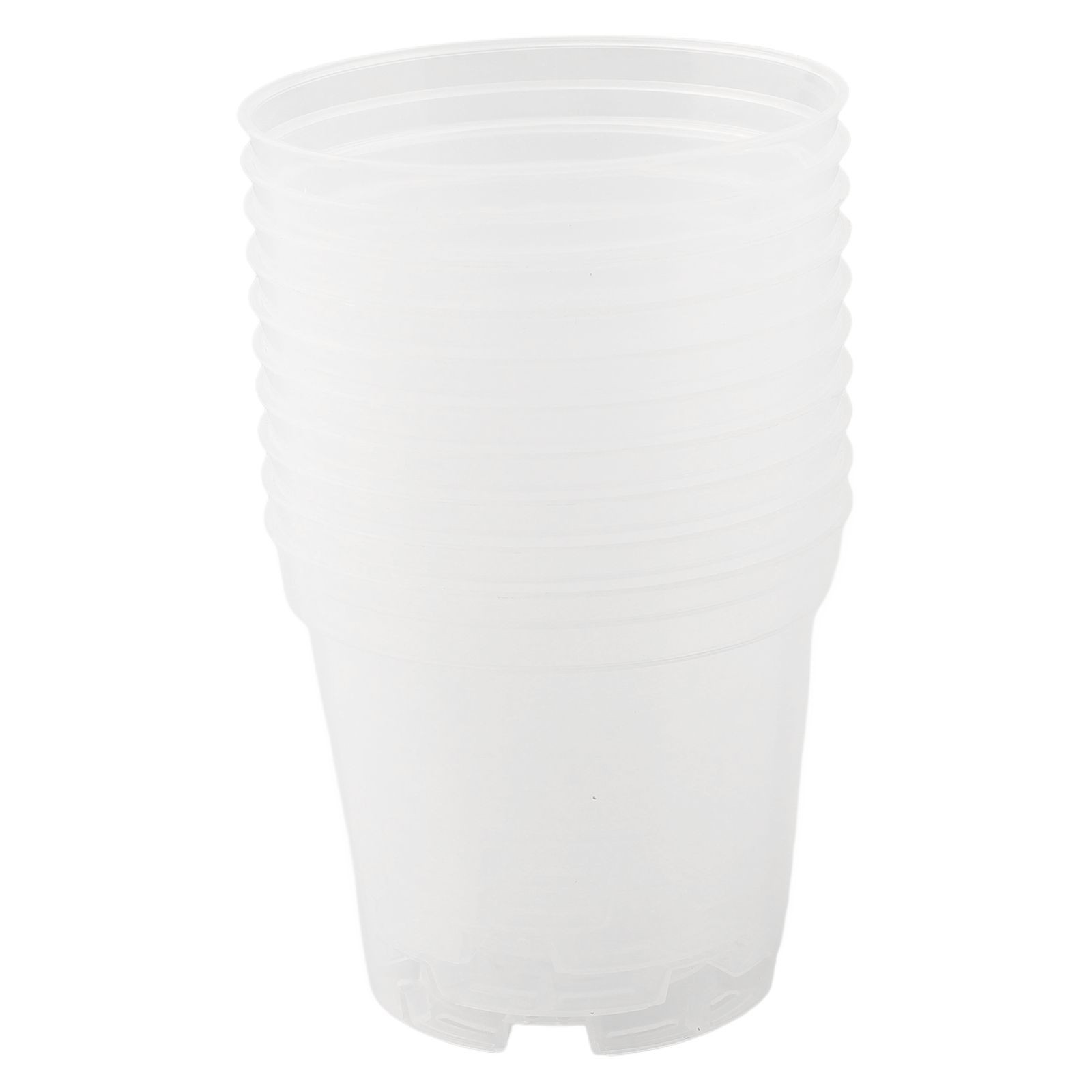Pots de plantes transparents pots boutiques de fleurs en plastique évite lengorgement co
