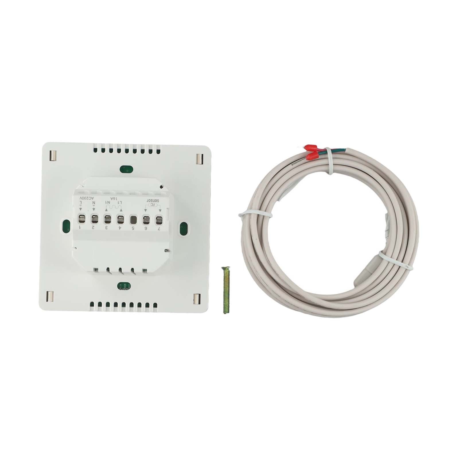 Digital Thermostat for Smart Temperature Control LCD Display and 24H Timer