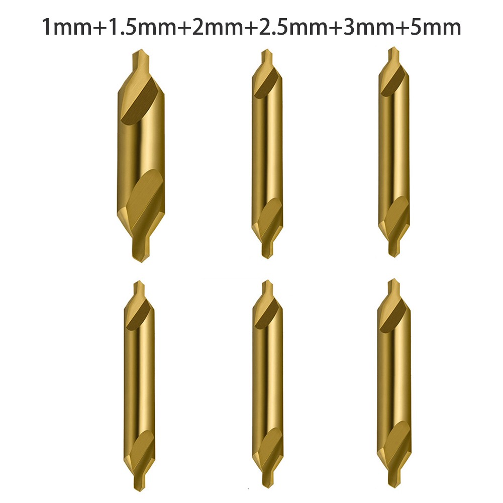 Enhanced Performance 6pcs Center Drill Bit Set for Metalworking Projects - Picture 25 of 27