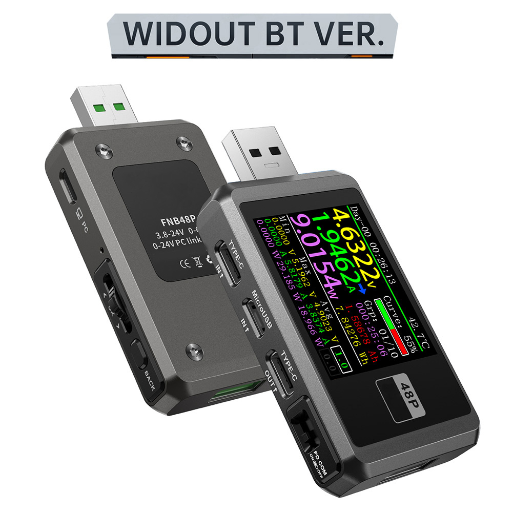 USB Ladeger?t Tester f??r USB Schnittstellen messen Netzteil oder Stromverbrauc - Bild 13 von 14