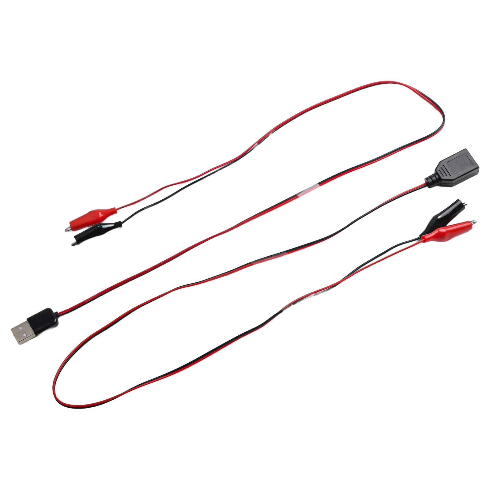 For Alligator Clip Test Cable USB Male to Female Power Connection 60CM - Picture 26 of 31