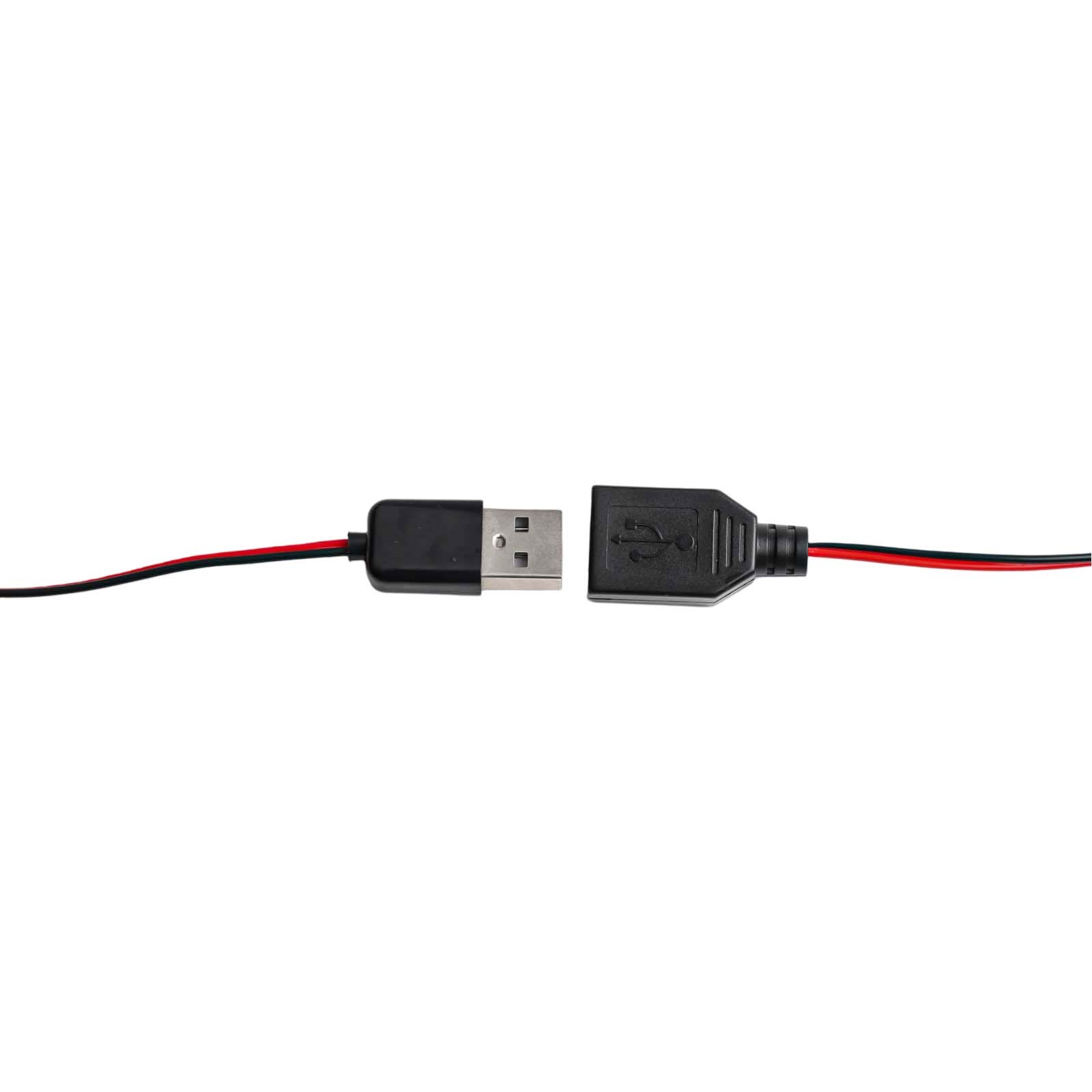 For Alligator Clip Test Cable USB Male to Female Power Connection 60CM - Picture 29 of 31