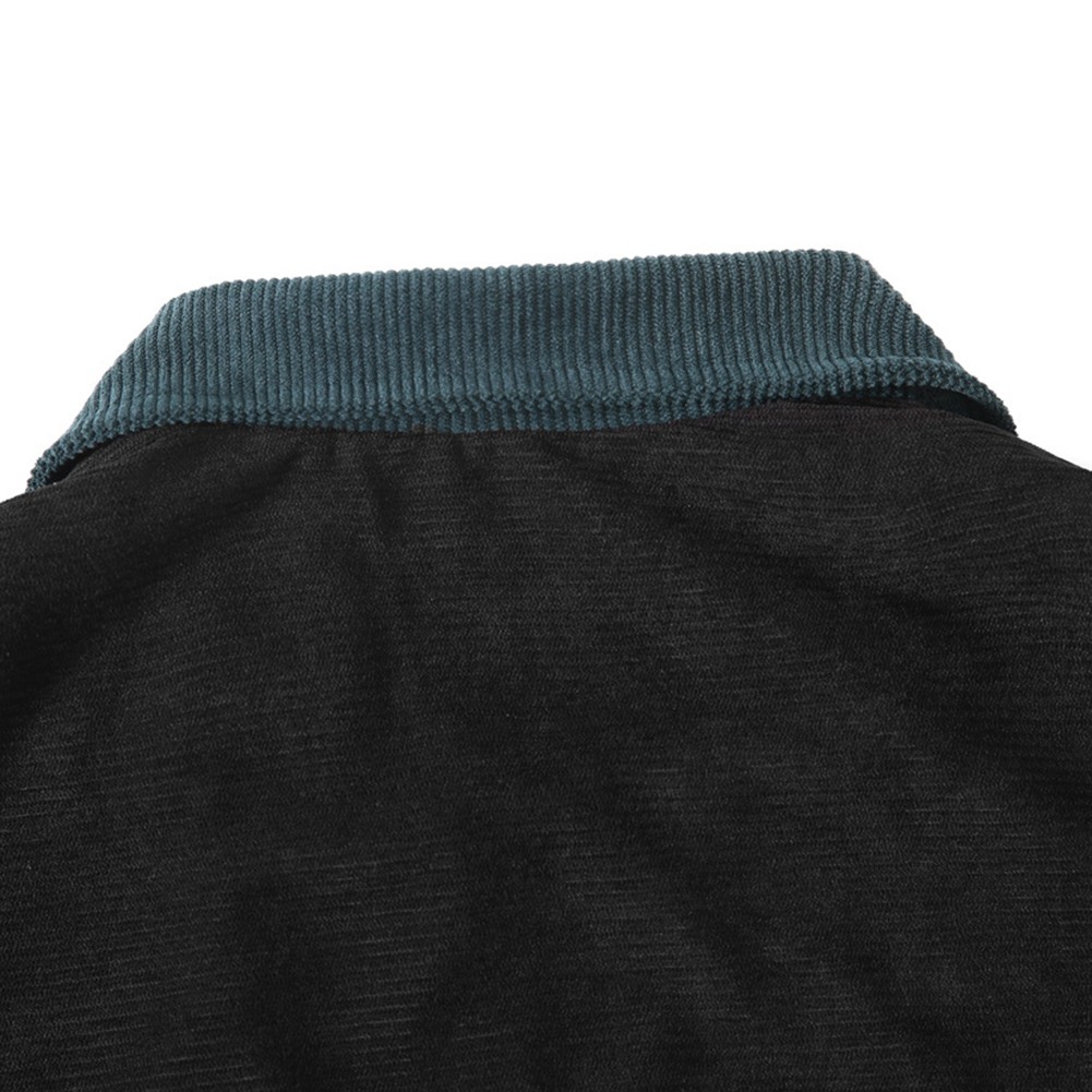 Stylisches Herren Cord Sakko Oversized Fit mit farbigem Patchwork Design - Picture 23 of 96