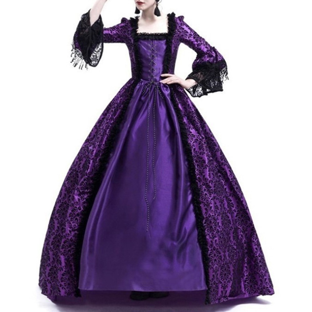Elegant Gothic Style Ball Gown Suitable for Various Themed Celebrations - Picture 14 of 20