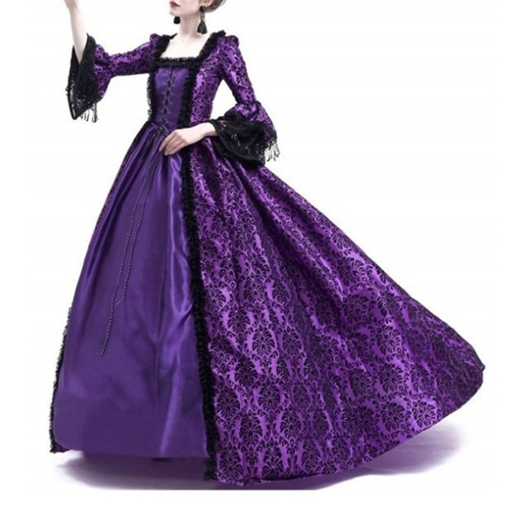 Elegant Gothic Style Ball Gown Suitable for Various Themed Celebrations - Picture 13 of 20