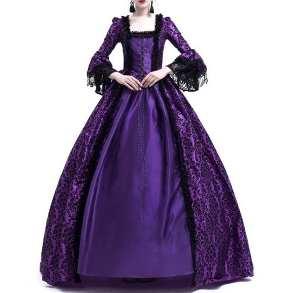 Elegant Gothic Style Ball Gown Suitable for Various Themed Celebrations - Picture 12 of 20