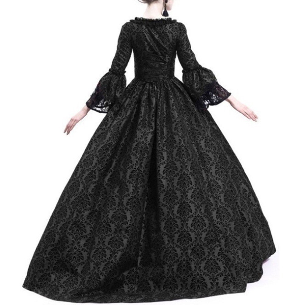 Elegant Gothic Style Ball Gown Suitable for Various Themed Celebrations - Picture 19 of 20