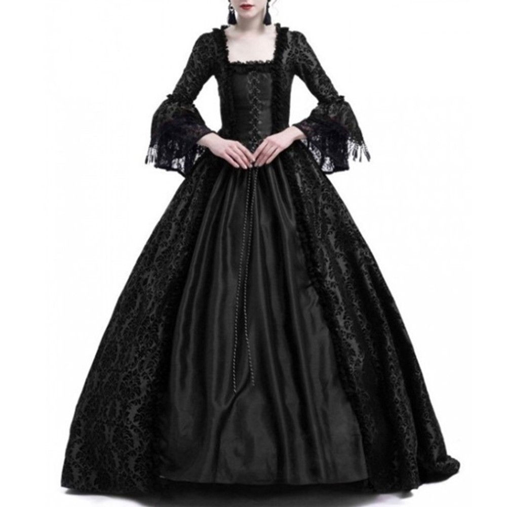 Elegant Gothic Style Ball Gown Suitable for Various Themed Celebrations - Picture 18 of 20