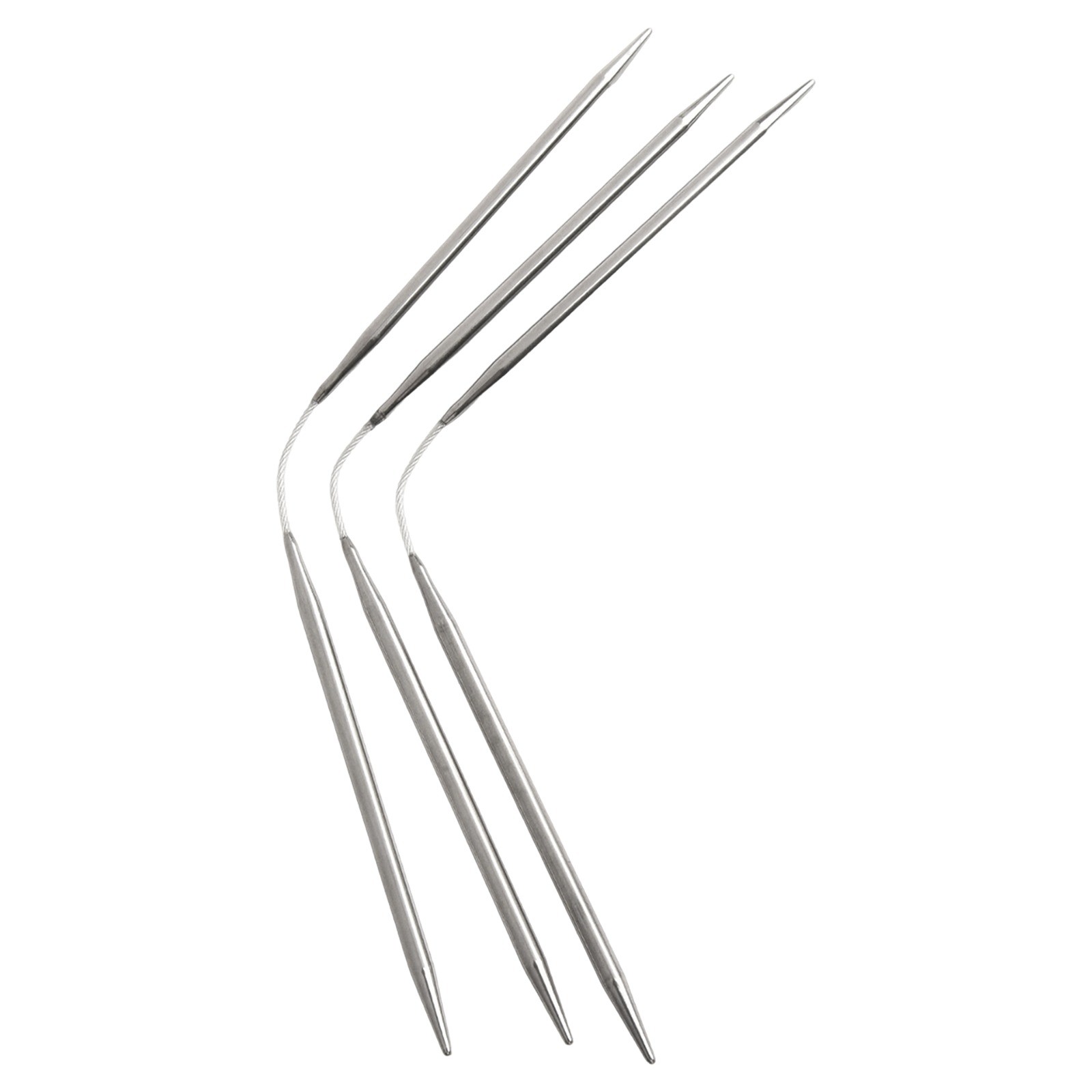 Multisize Stainless Steel Circular Knitting Needles for All Skill Levels - Picture 60 of 75