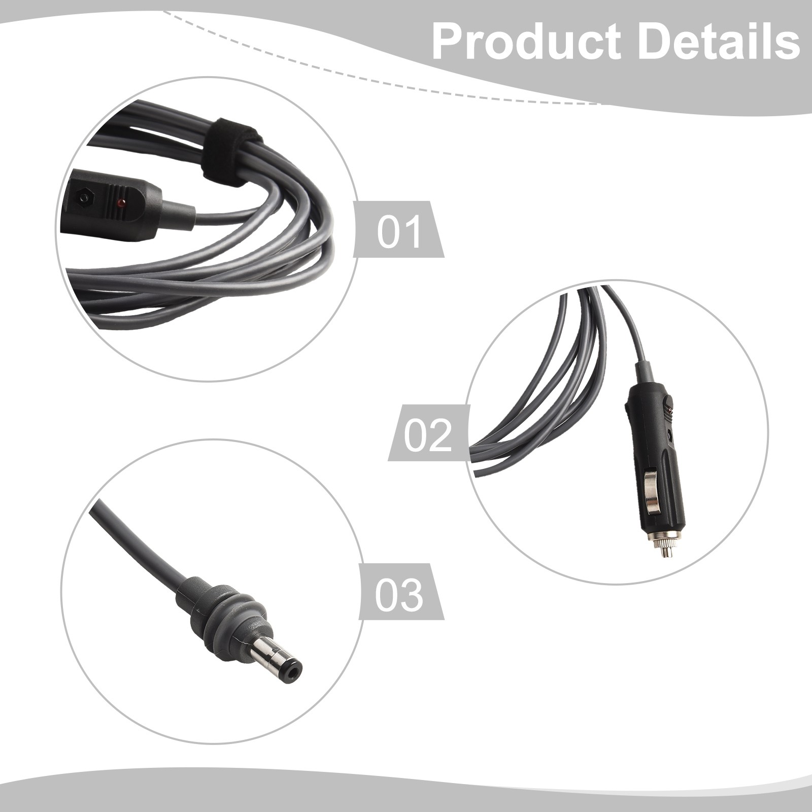 For Starlink Mini DC Power Cable 12V DC Car Charger Power Supply Cord Outdoor - Picture 33 of 46