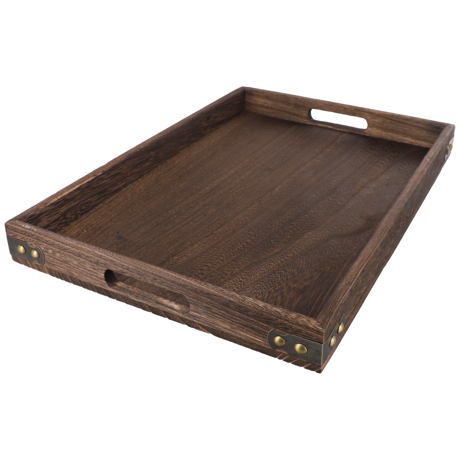 Tea Table Tray Set Wooden Tray Set Elegant Design Powerful Storage Capabilities - Picture 35 of 37
