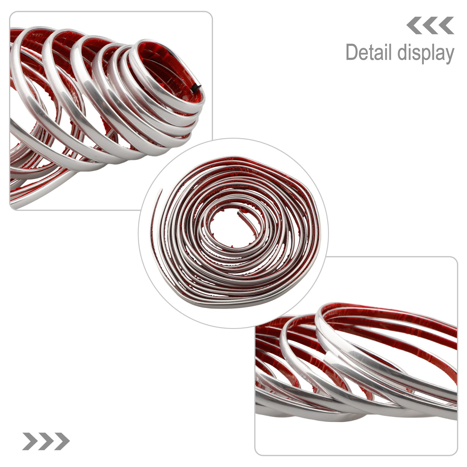 3D Hochglanz PVC Eck Zierleiste 0 8CM x 5M Stil und Schutz kombiniert - Bild 26 von 65