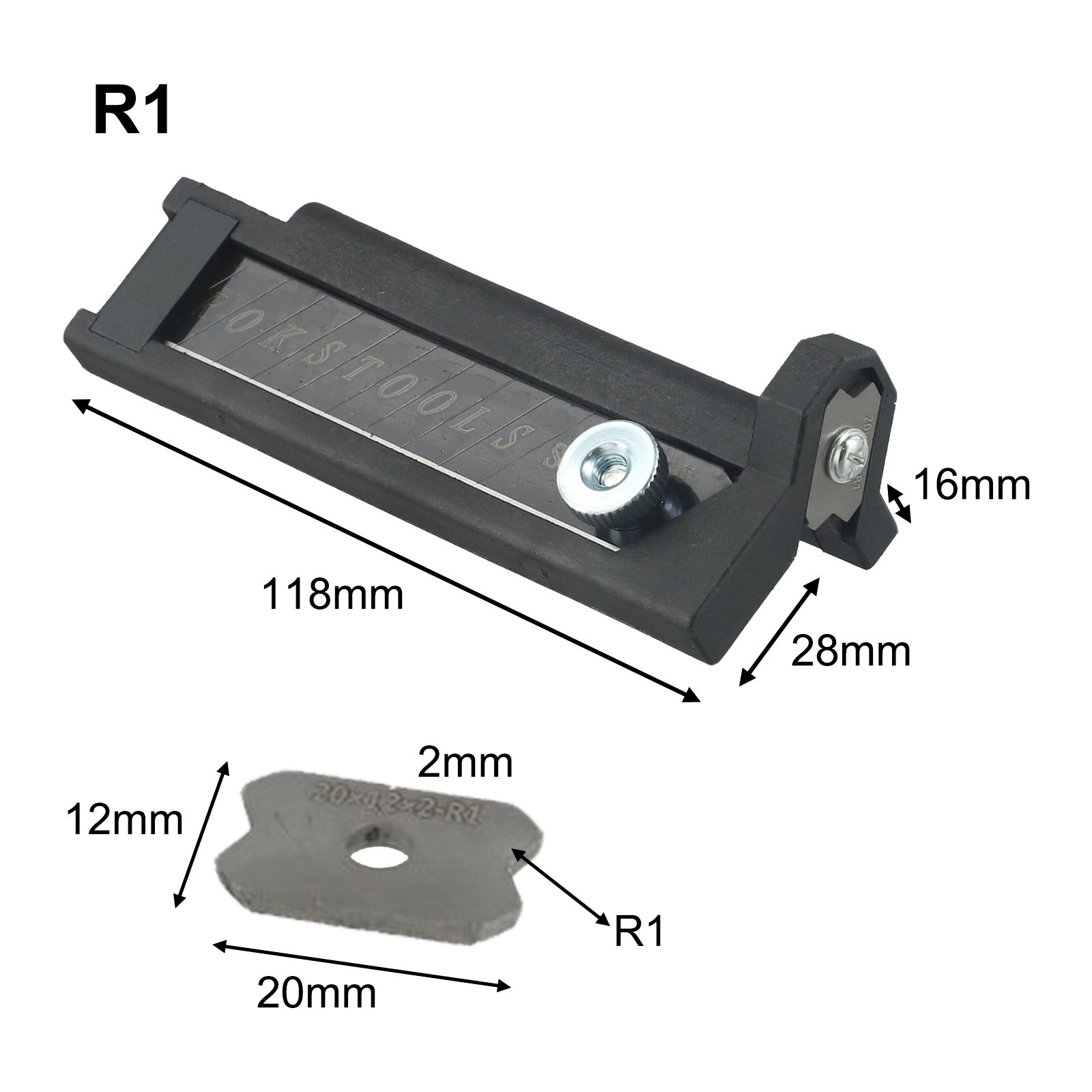 Woodworking Blade Edge Corner Trimming Tool Precise Cutting Point Chamfering