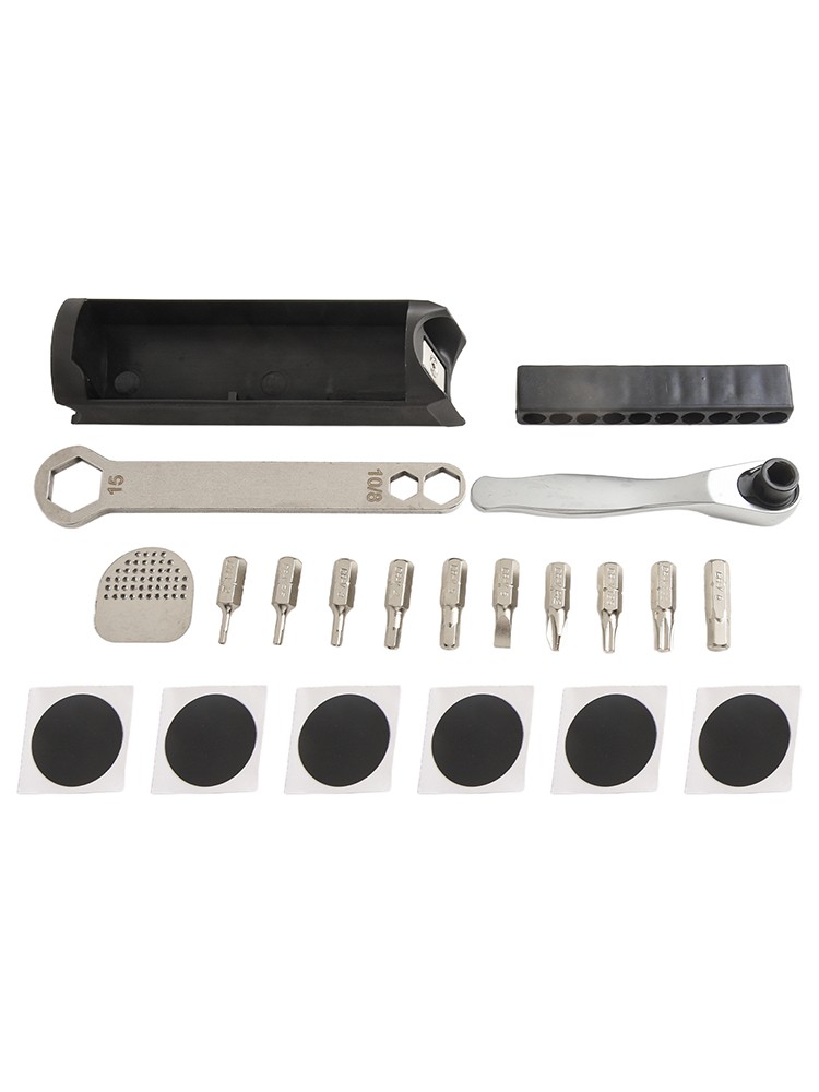 Kit de herramientas para bicicleta caja de herramientas oculta 140 mm * 35 mm bolsa de almacenamiento interior amplia caja de herramientas - Imagen 30 de 30
