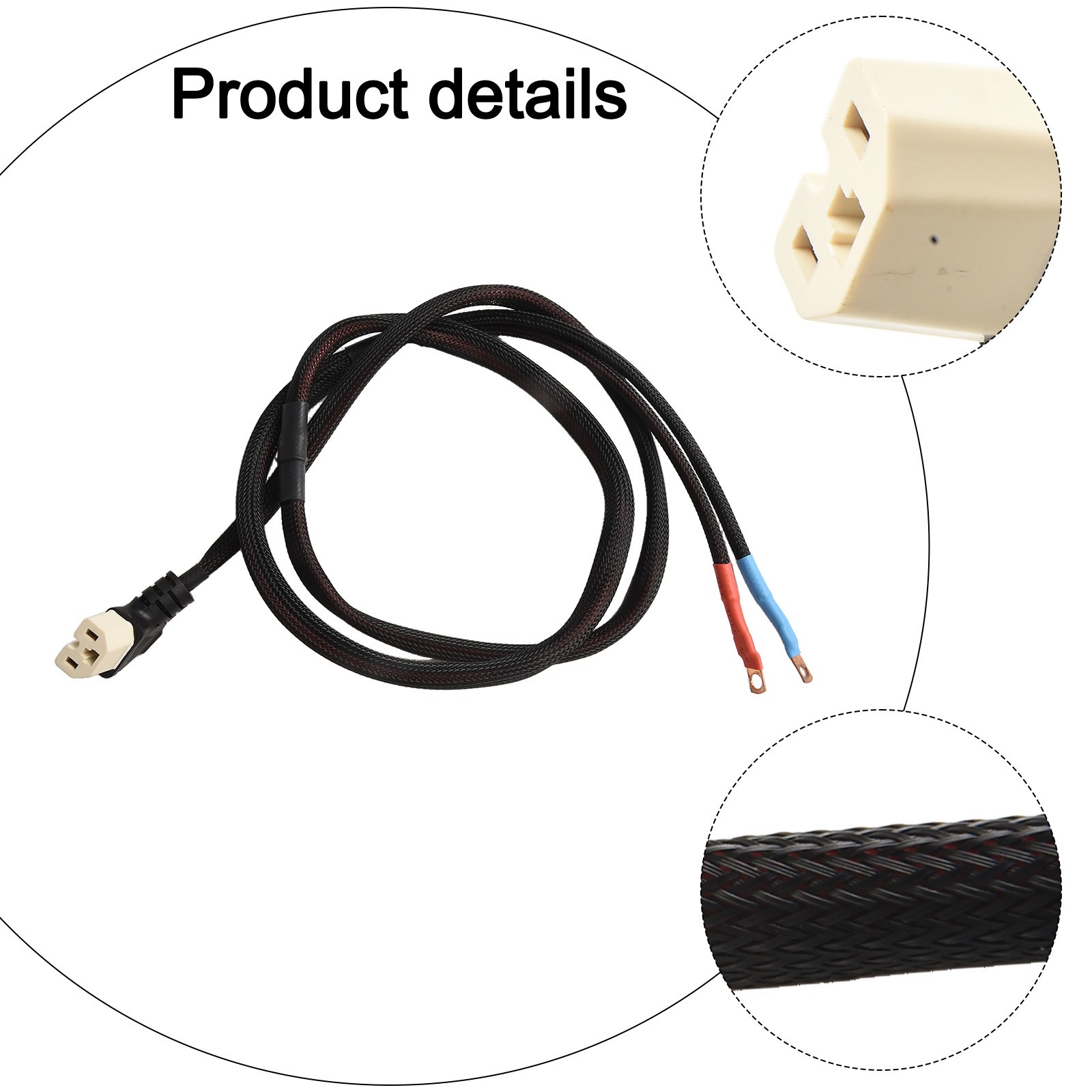 For Efficient Charging 3pin Connector Stable Connection Wide Applications