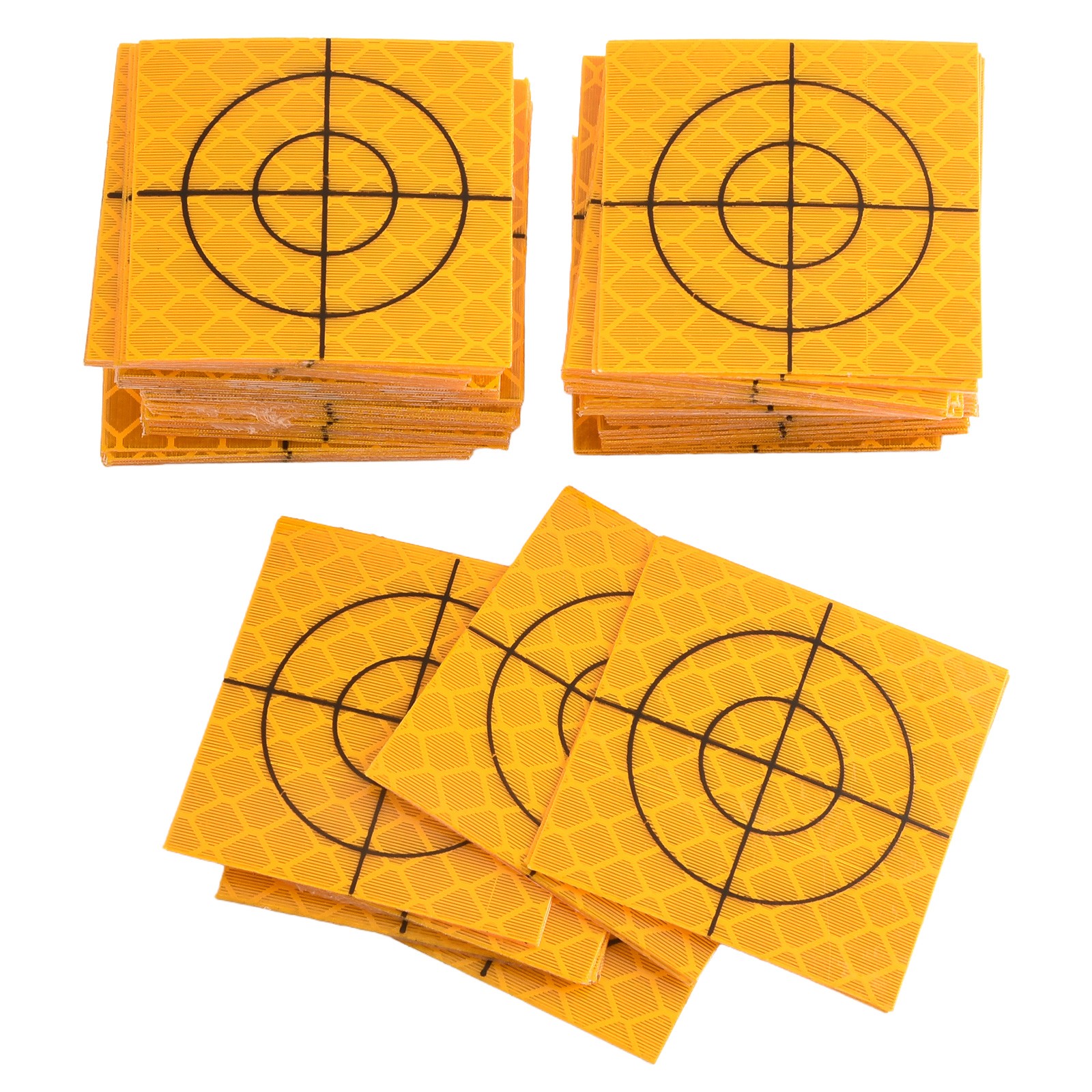100pcs Reflex Target Marks Yellow 20/30/40/50/60mm Total Station Reflector Sheet D - Picture 39 of 70