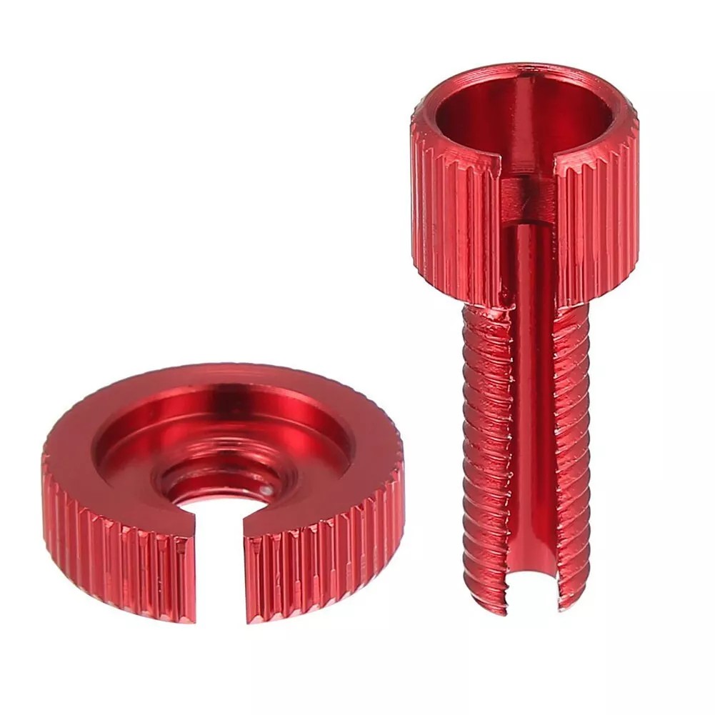 Blue Motorcycle Brake and Clutch Levers Screw Bolt for 8mm Adjuster Pack of 2 - Picture 32 of 40