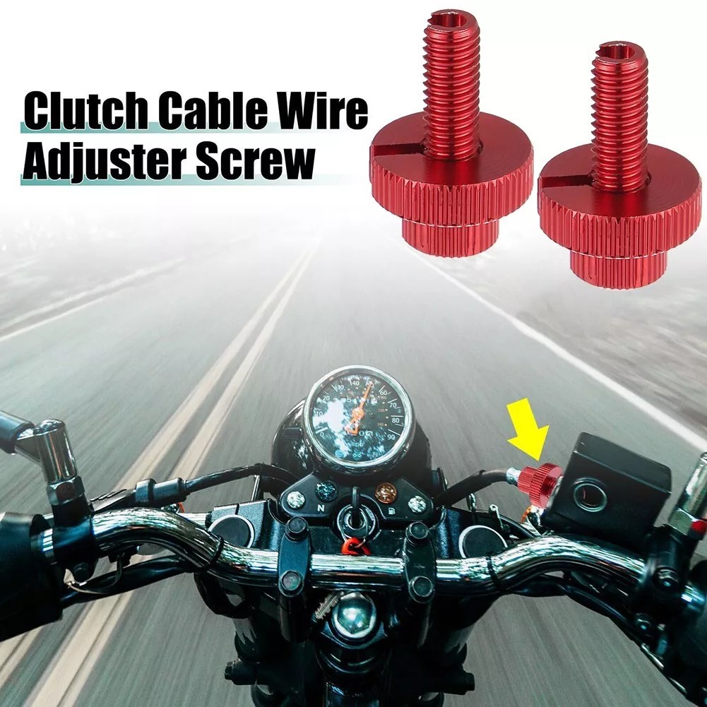Blue Motorcycle Brake and Clutch Levers Screw Bolt for 8mm Adjuster Pack of 2 - Picture 34 of 40