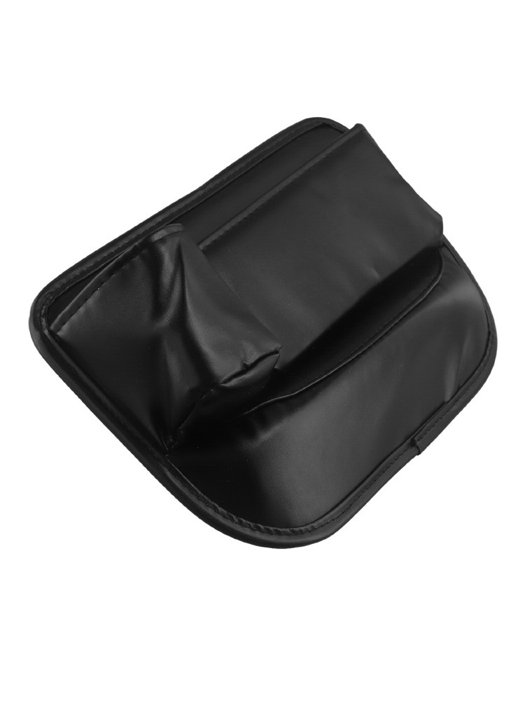 Streamlined Car Leather Cup Holder Gap Bag officiel for Efficient Car Seat Organization