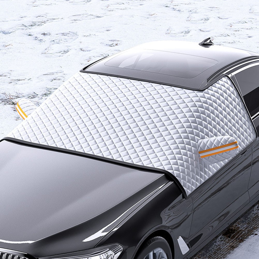All Season Car Windshield Cover Magnetic Frost and Sunshade Protection - Picture 16 of 35