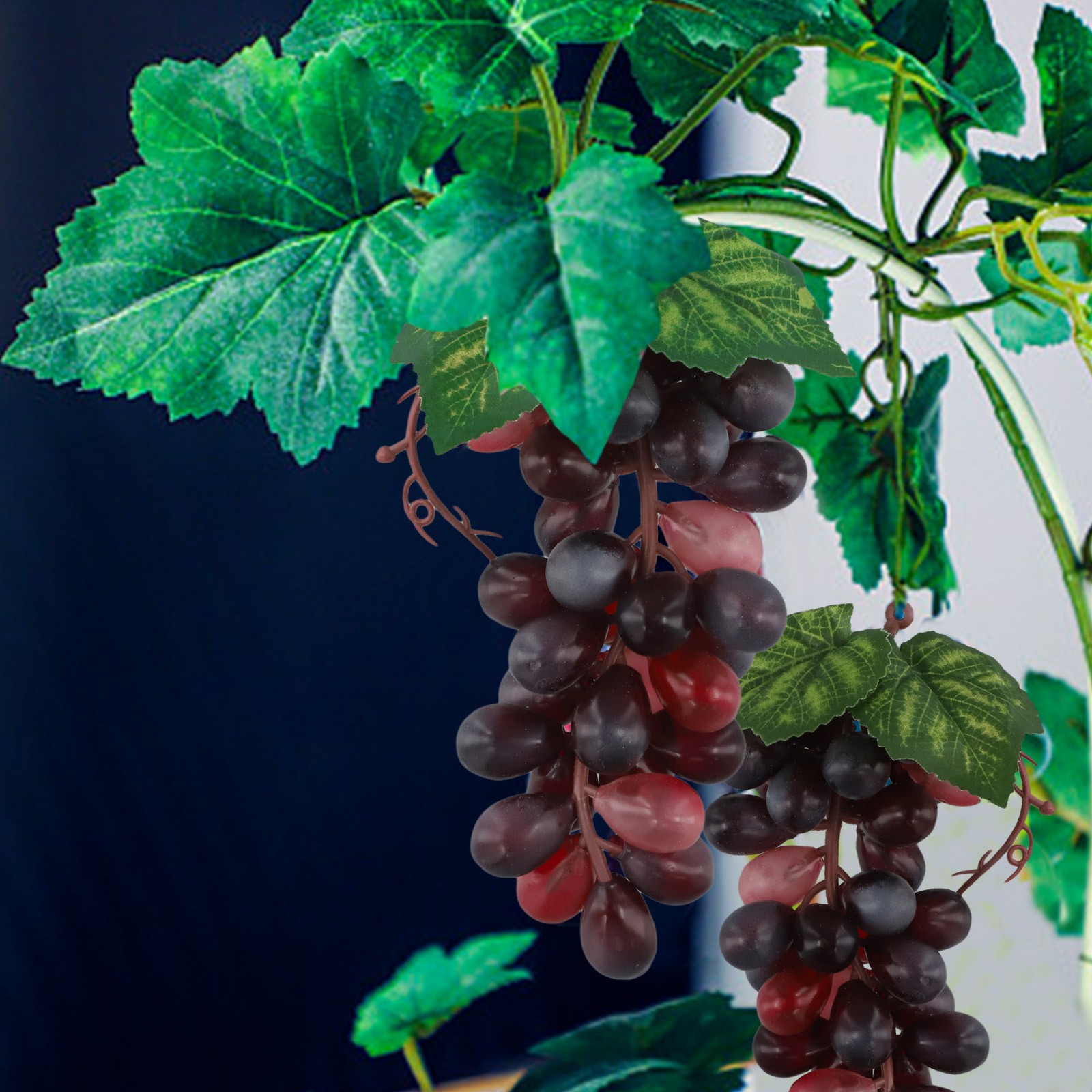 Gefälschte Obst Dekoration Realistische Trauben Wohndeko Authentisches Gewicht - Bild 28 von 38