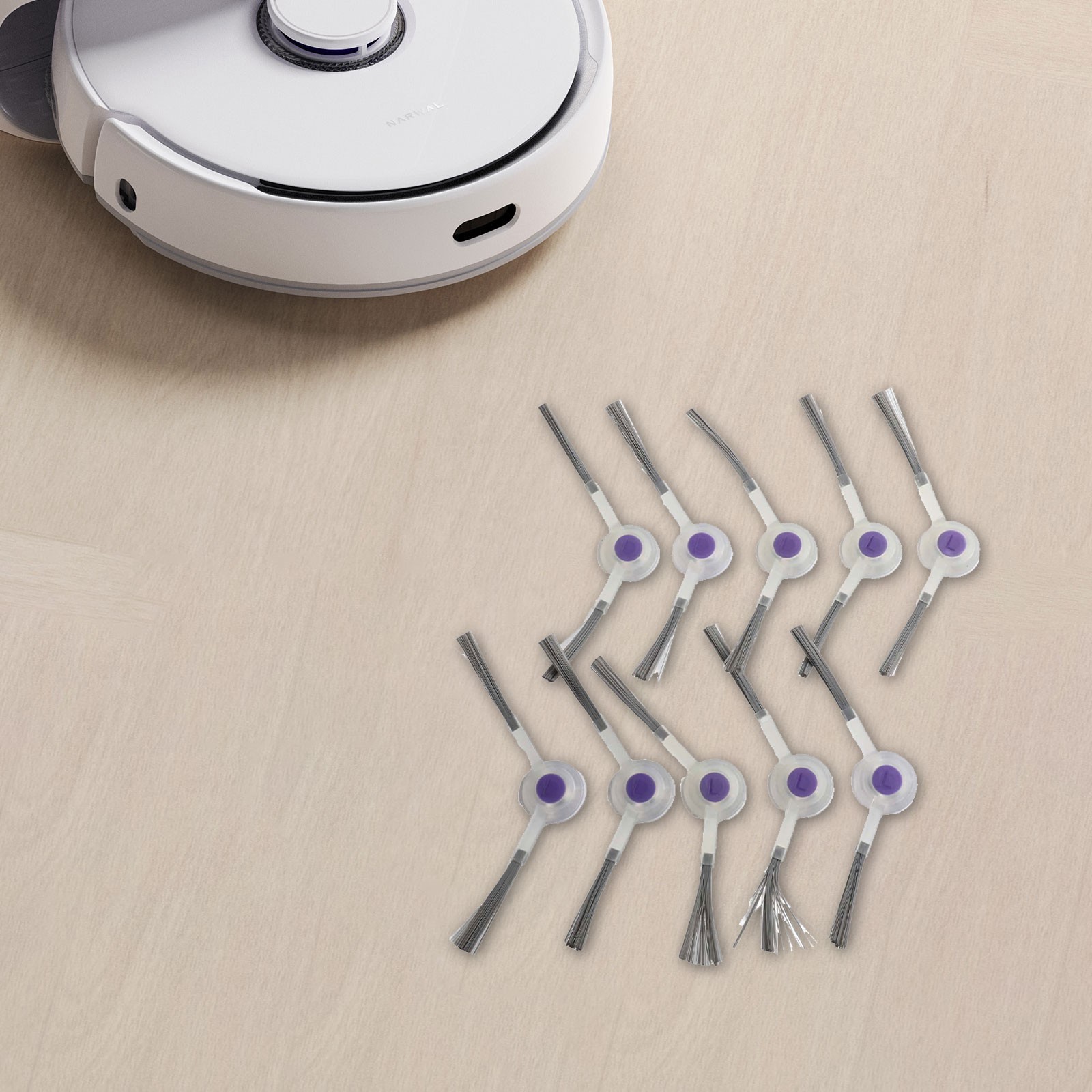 Brosse latérale de remplacement pour Narwal pour X Ultra et X Plus lot de 4/10 - Photo 34/43
