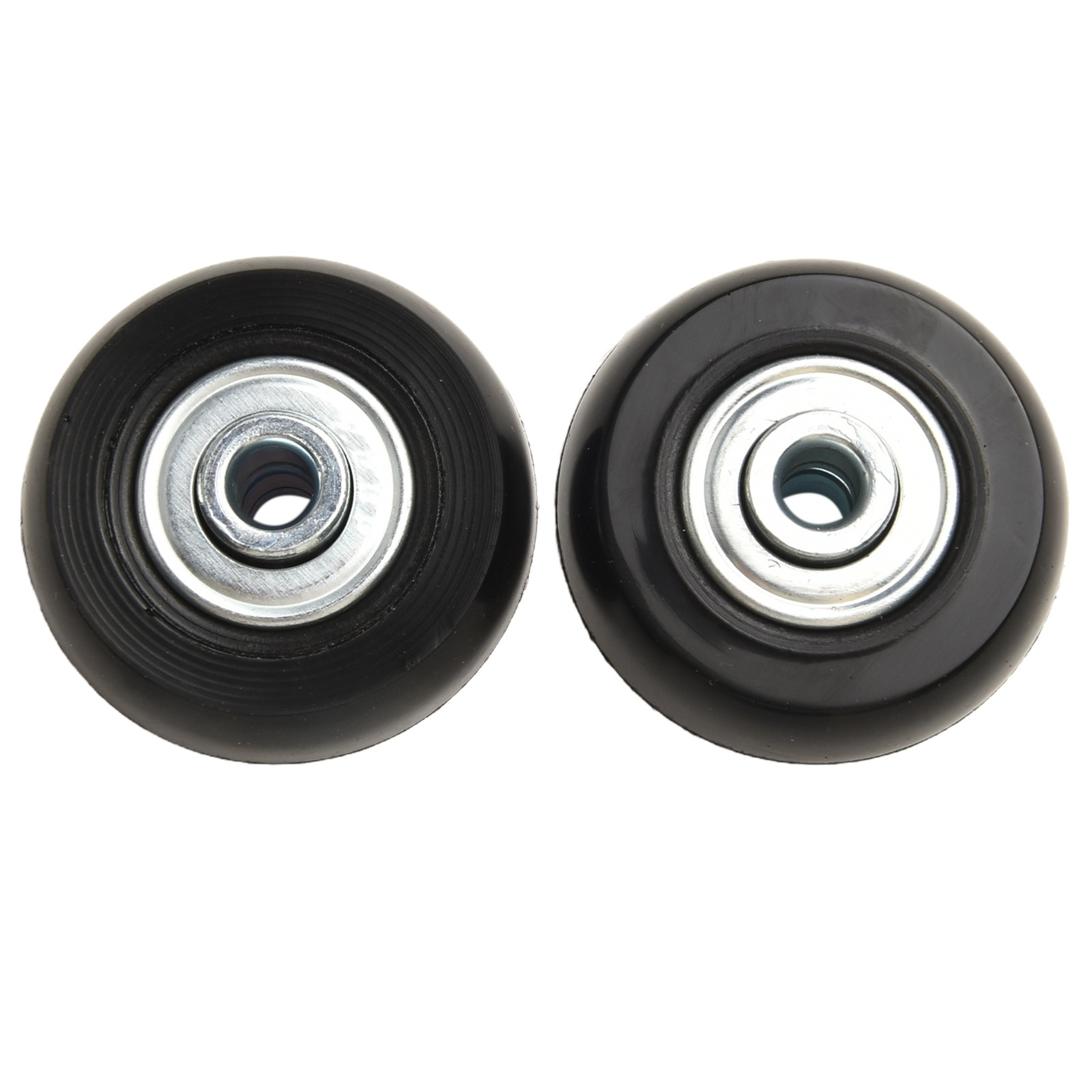 Reliable Suitcase Wheel Replacements Includes Two Black Wheels and Screws