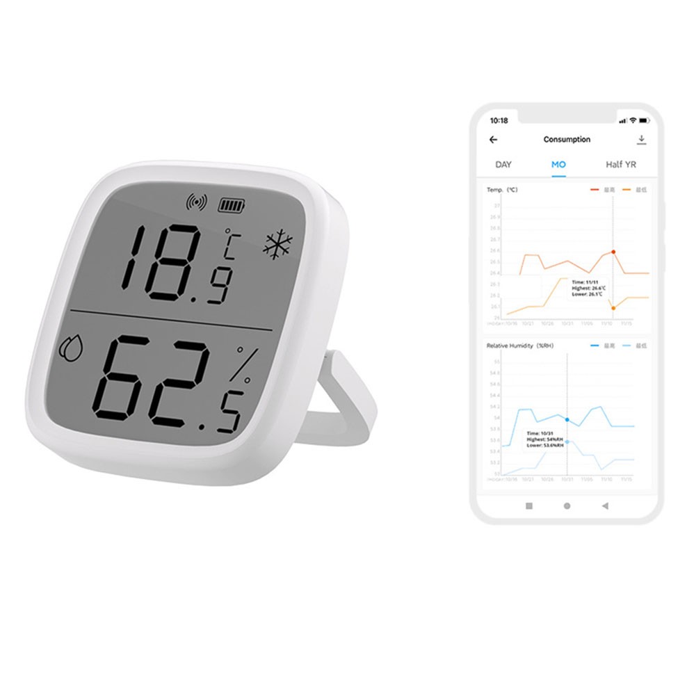 For Zigbee Enabled Hygrometer & Thermometer Device for Smart Living Spaces - Bild 23 von 28