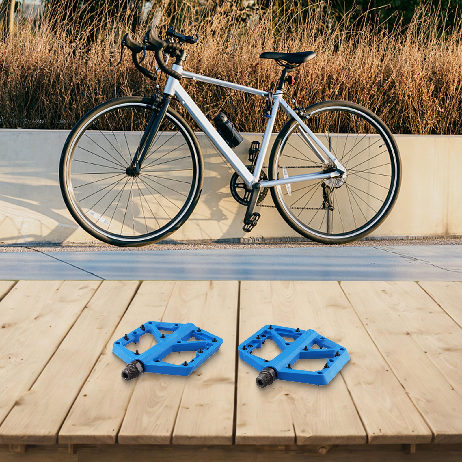 Pédale de vélo liquidation de montagne en alliage d'aluminium haute résistance grande pé