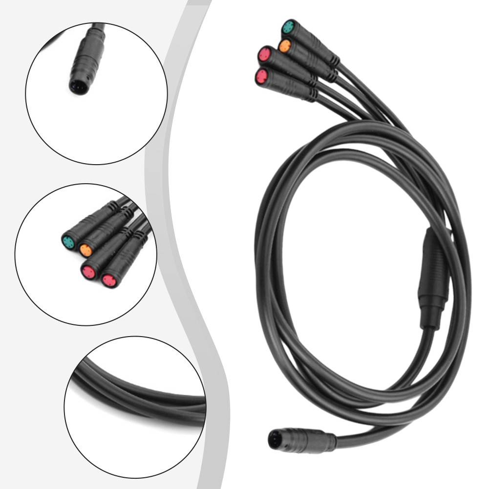 1T4 wasserdichtes Kabel für Elektrofahrräder optimierte Verbindung für KT Con - Bild 1 von 5