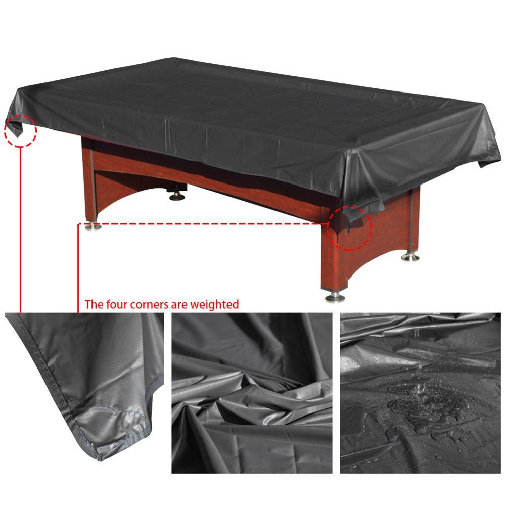 Tear Resistant Outdoor Billiard Covers Available in Blue Green Black Brown - Picture 17 of 25