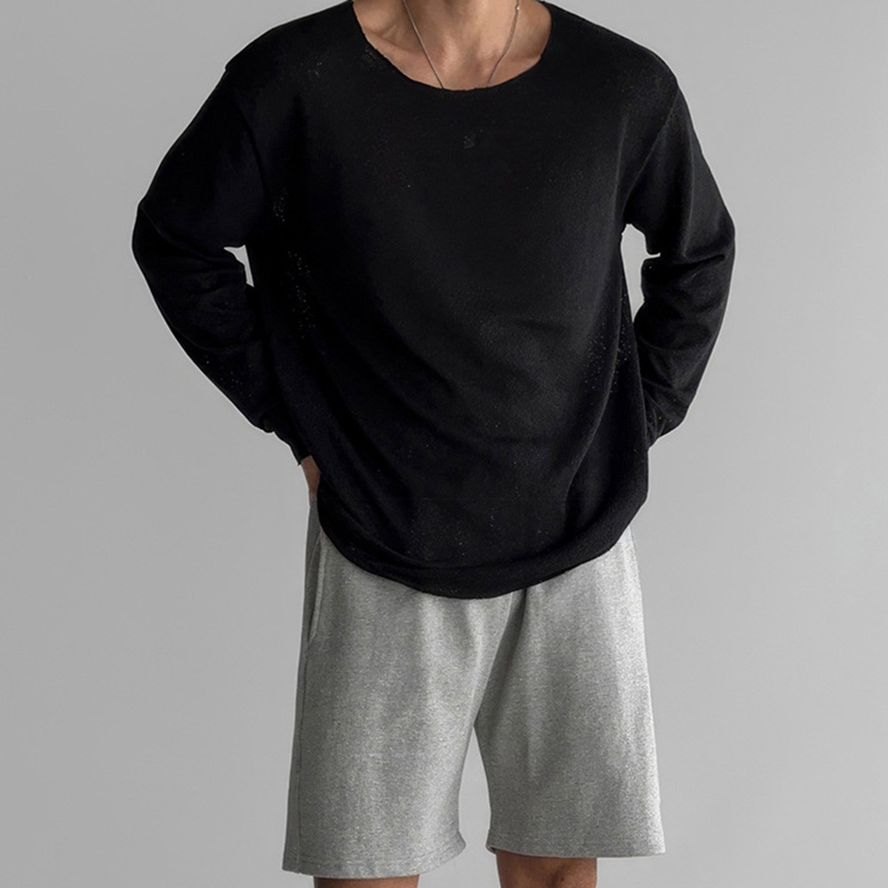Sophisticated Casual Wear Mens Long Sleeve Knitted TShirts Available Now - Picture 17 of 32