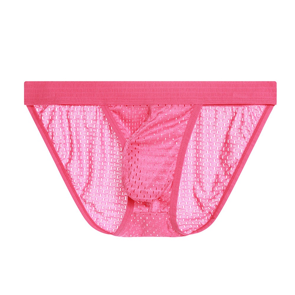 Mens Sexy Briefs with Bulge Pouch Breathable Mesh Underwear Collection - Picture 13 of 28