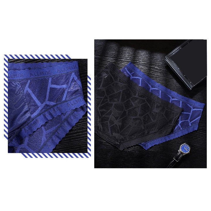 Sexy bolsa calzoncillos ligeros para hombre cintura baja nailon ropa interior colección - Imagen 14 de 24