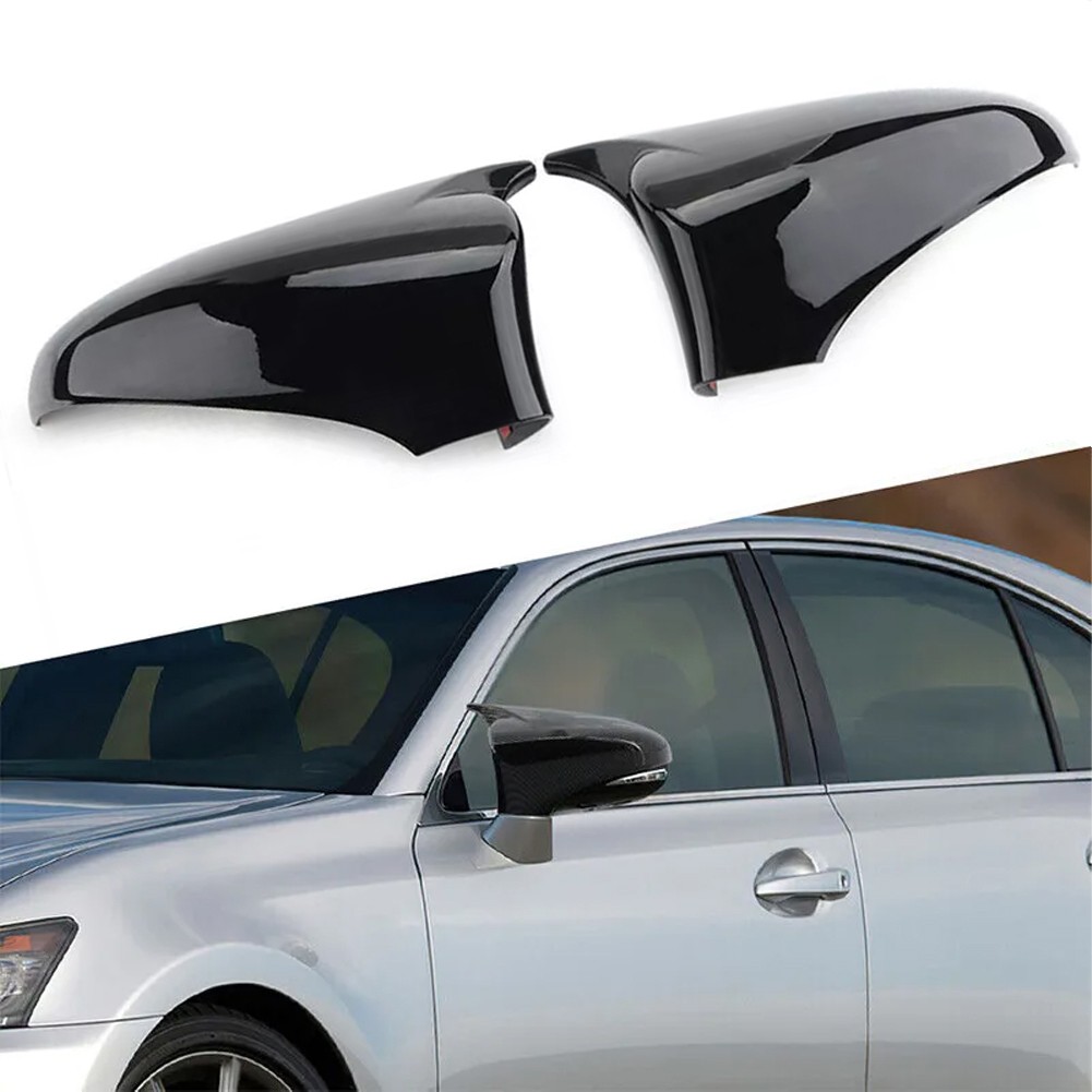 Upgrade Your For Lexus with Stylish Glossy Black Rearview Mirrors Today