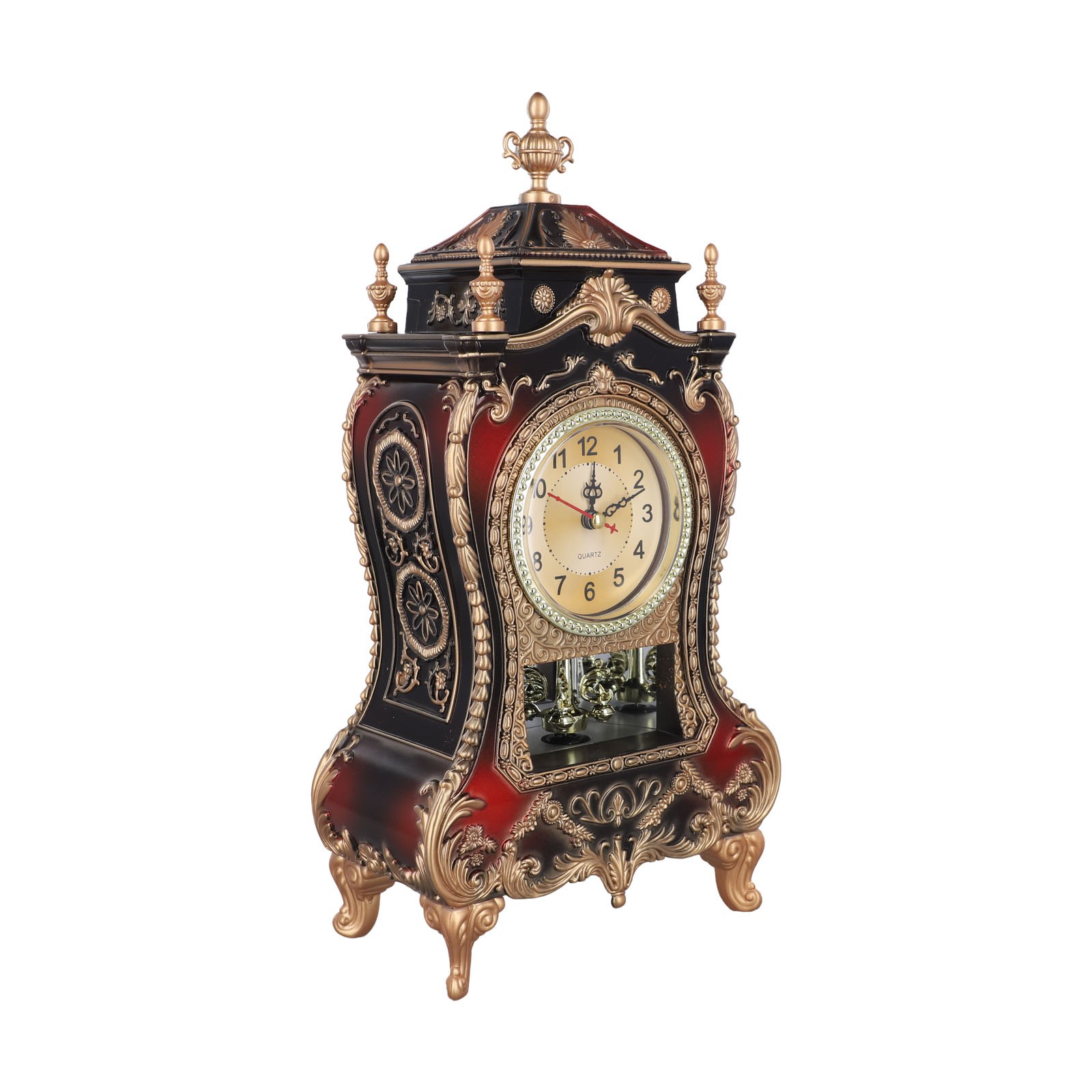 Musical Analog Clock with Vintage Charm Wall Mountable Home Decoration