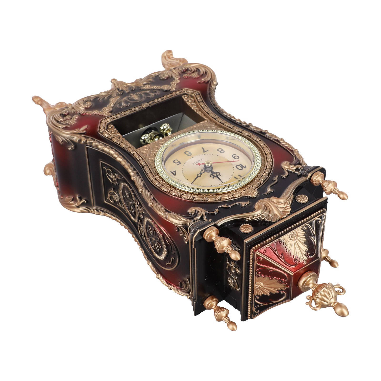 Musical Analog Clock with Vintage Charm Wall Mountable Home Decoration