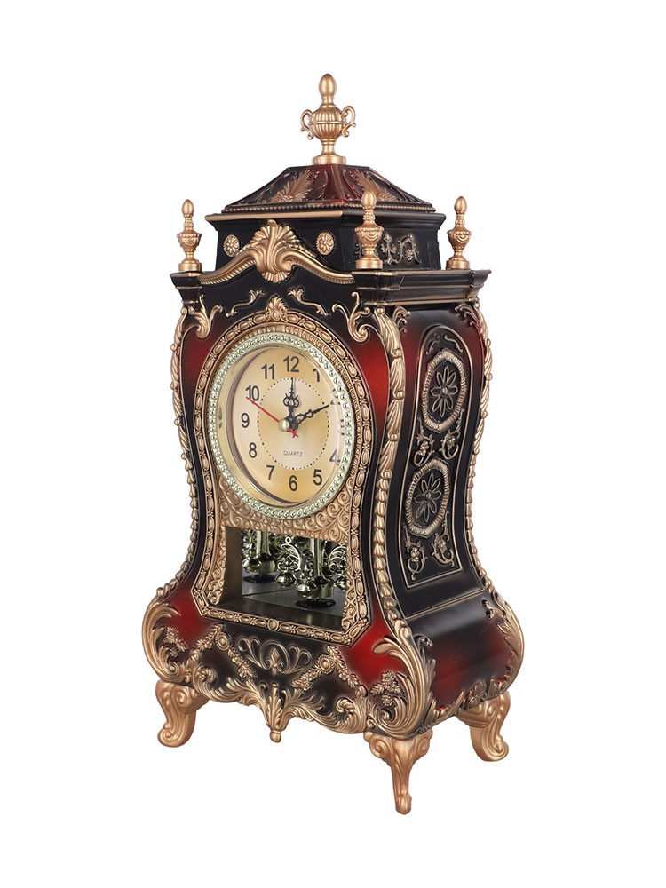 Musical Analog Clock with Vintage Charm Wall Mountable Home Decoration