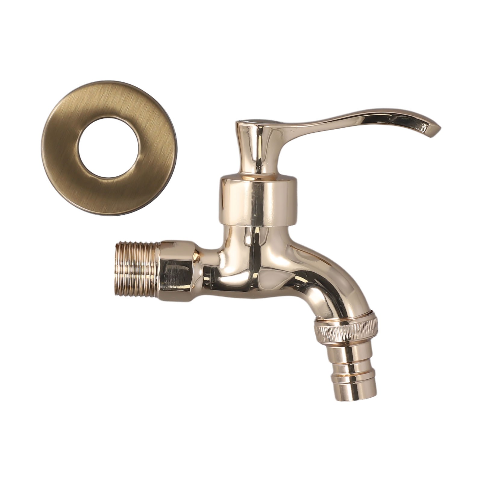 Elegante antike Bronze Wandmontage Waschmaschine Wasserhahn Vintage Gartendeko - Bild 13 von 41