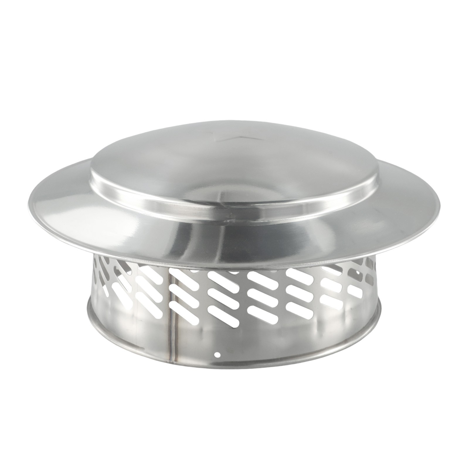 Stainles Steel Chimney Cap Exterior Wall Fresh Air Outlet Roof Pipe Exhaust Hood - Picture 61 of 69