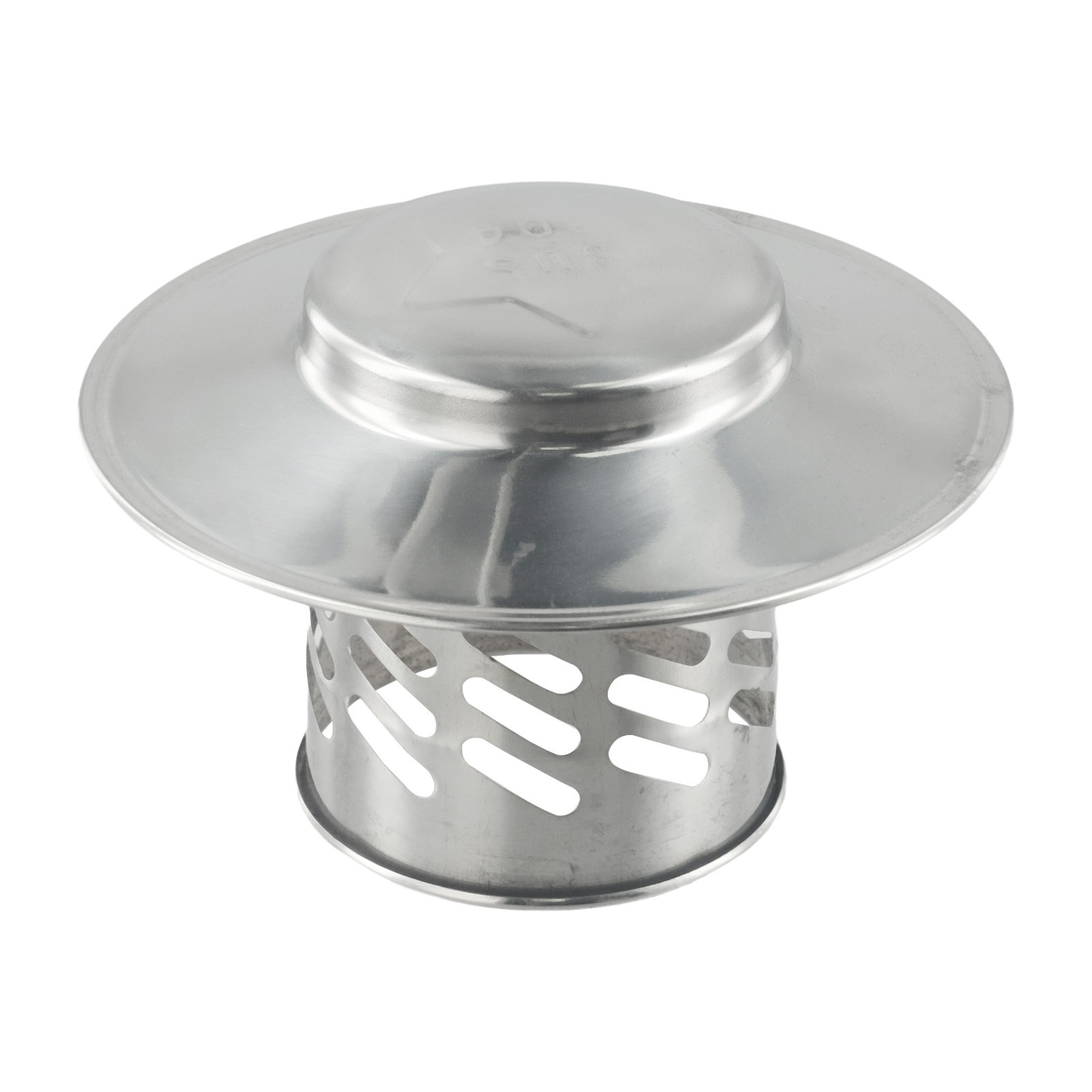 Stainles Steel Chimney Cap Exterior Wall Fresh Air Outlet Roof Pipe Exhaust Hood - Picture 25 of 69