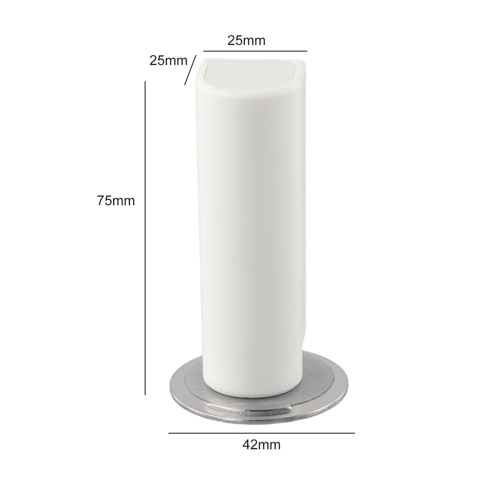 For Door Frame Width ≥16mm Magnetic Door Stopper Door Hardware Sleek Design - Picture 25 of 38