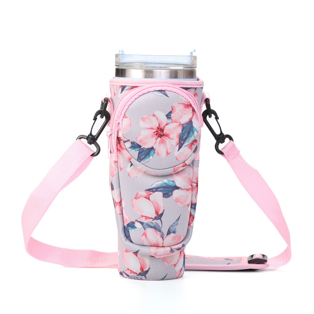 Protecteur de bouteille deau pr��t pour achats lext��rieur 40 oz avec sangle de trans