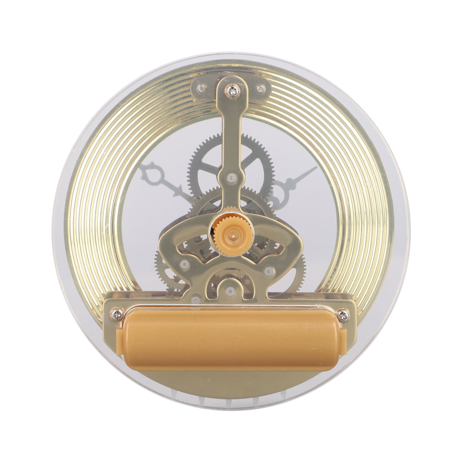 Vendu 28) Insert d'horloge lunette dor��e transparente 86 mm mouvement quartz chiffres
