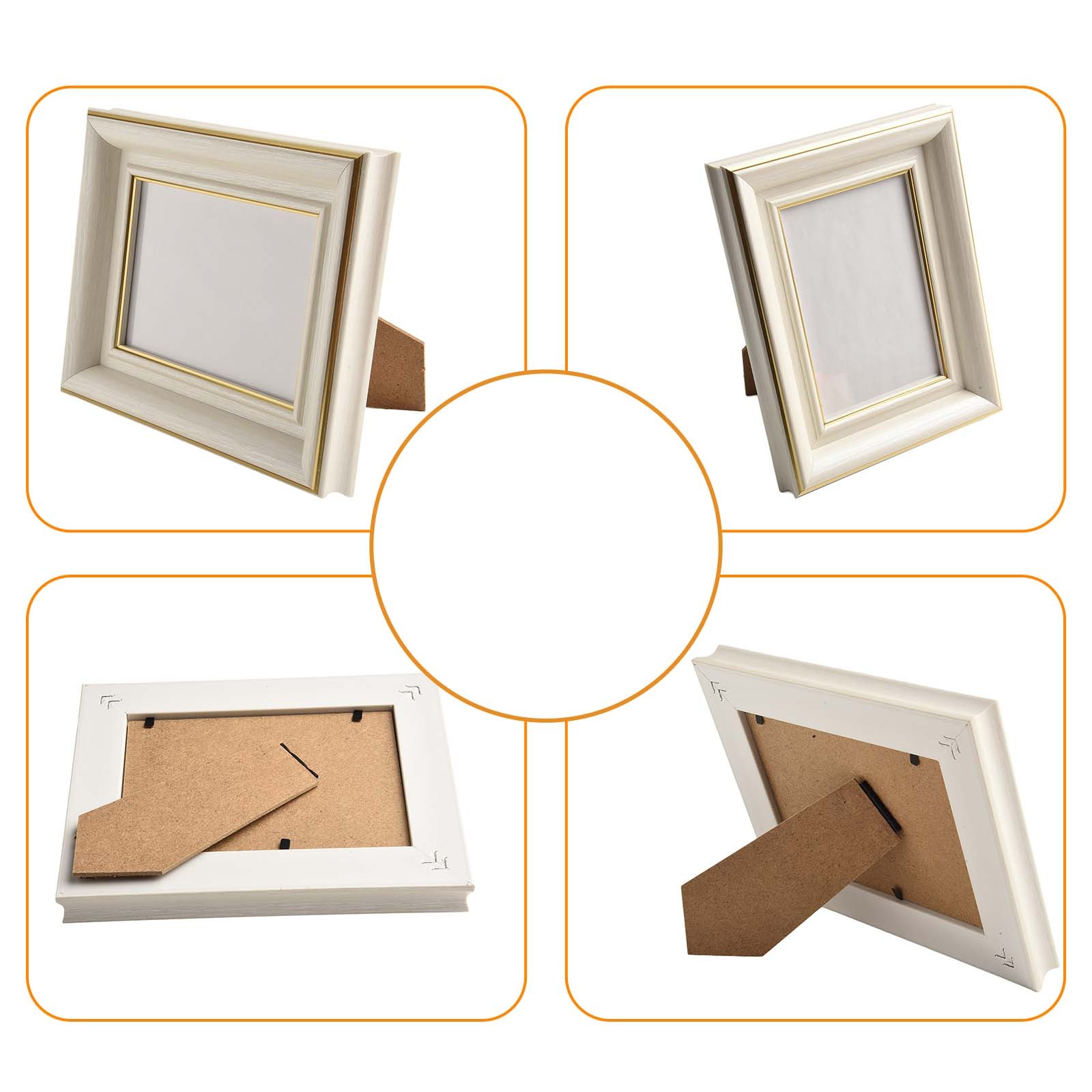 Modern Wall Hanging Resin Frame 6x8 inch Perfect for Showcasing Memories - Picture 28 of 50