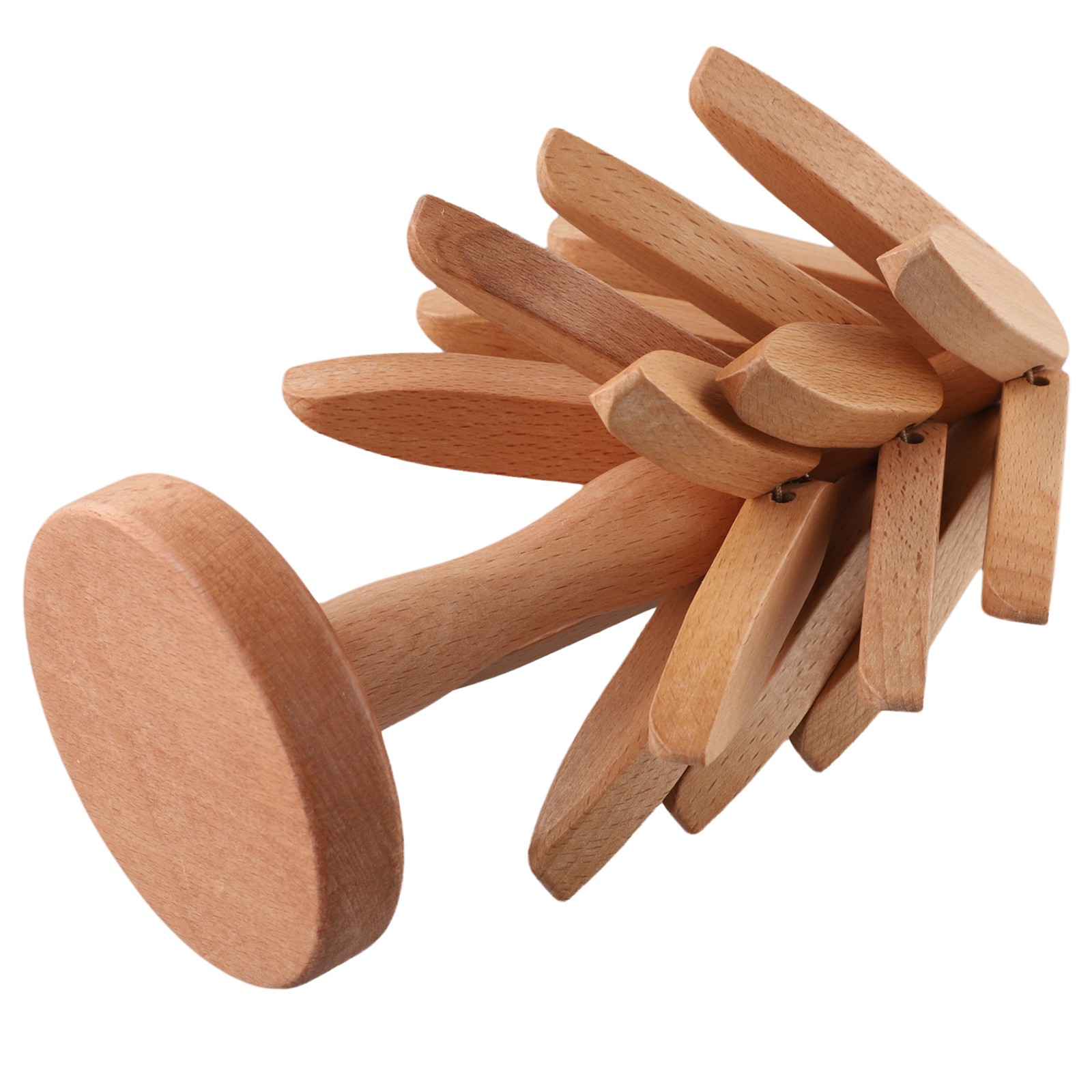 Treesunshine Wooden 3er Set Topfuntersetzer, Tree C Produktbild-Vorschau 9