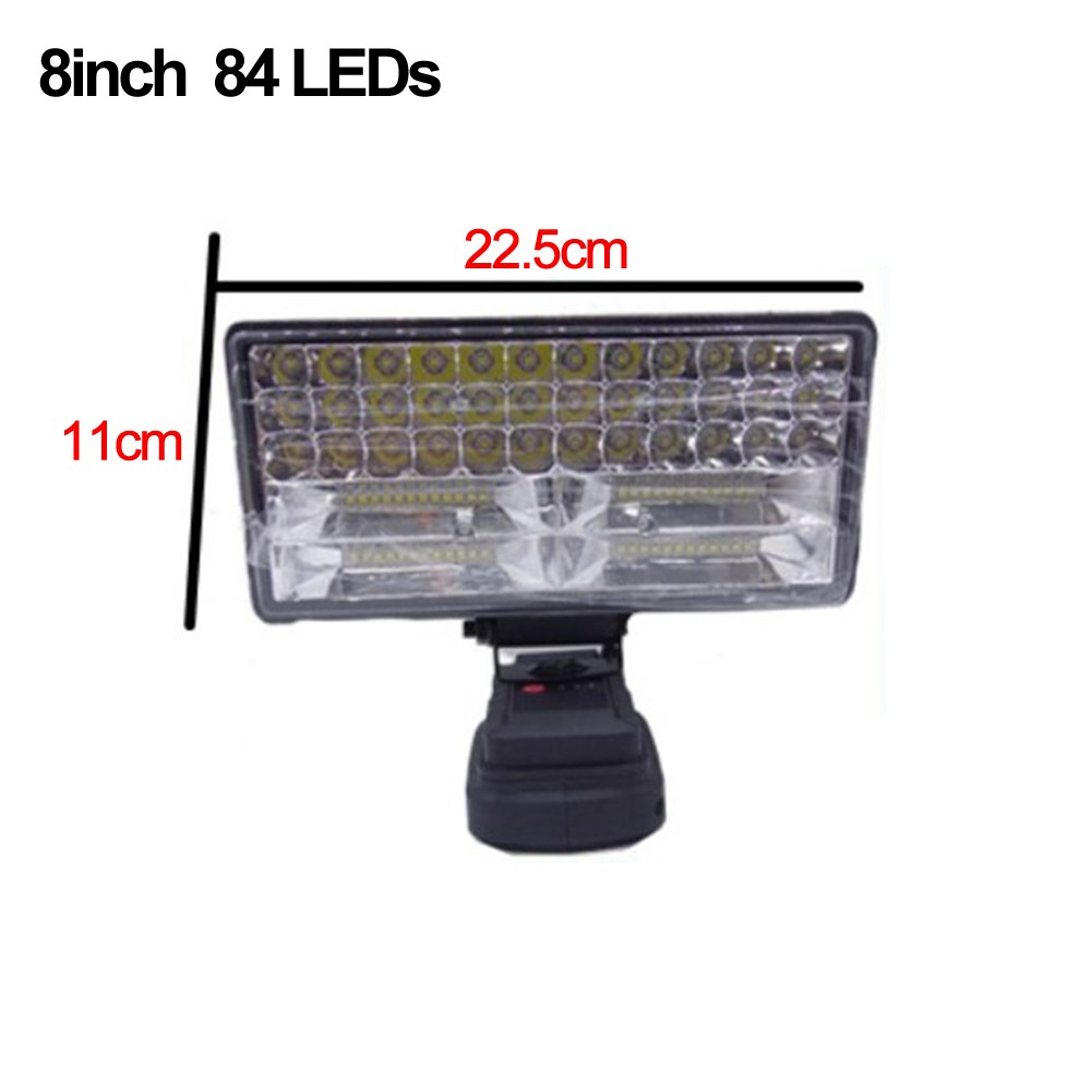 Effiziente Akku LED Arbeitsleuchte kompatibel mit für Bosch 18V Akkus - Bild 34 von 36