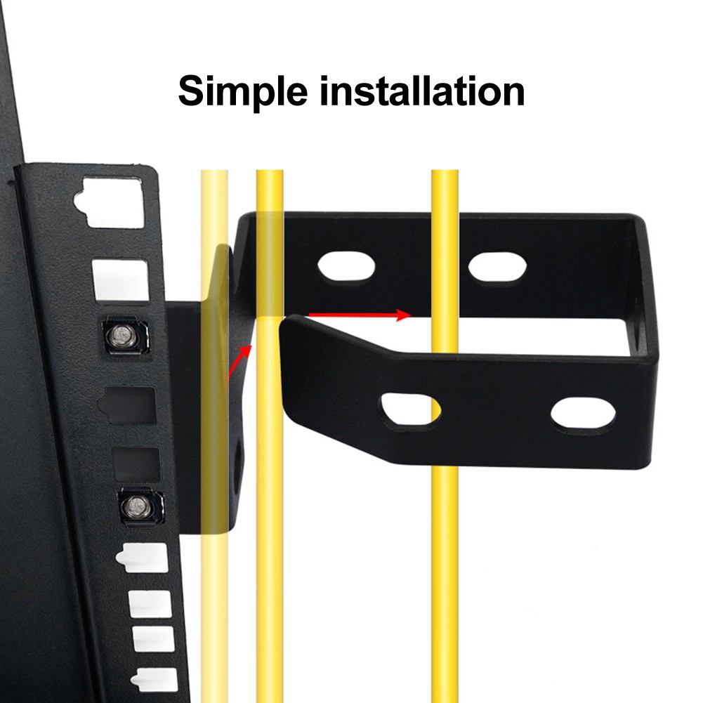 Under Desk Cable Management Tray with Mounting Bracket for Network Racks - Picture 35 of 36